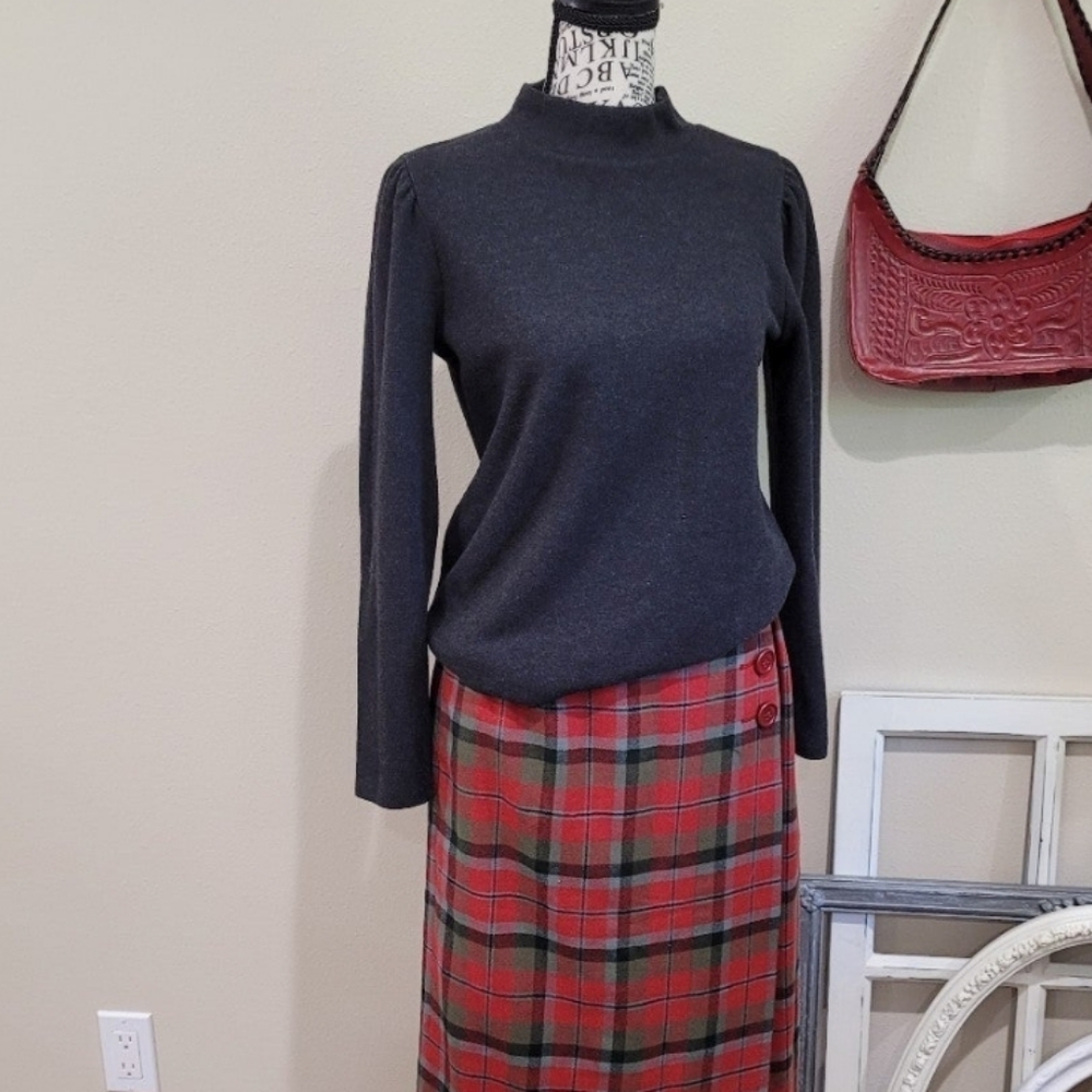 MADEWELL‎ Mock neck, Puffed Sleeve Sweater. WOMENS Small